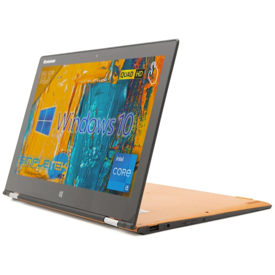 LENOVO YOGA 2 PRO CORE I5 QHD+ 4GB RAM 120GB SSD WIN10 CONVERTIBLE TOUCHSCREEN - Bild 2 von 4