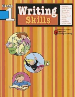 Writing Skills: Grade 1 (Flash Kids Harcourt Family Learning) - ACCEPTABLE