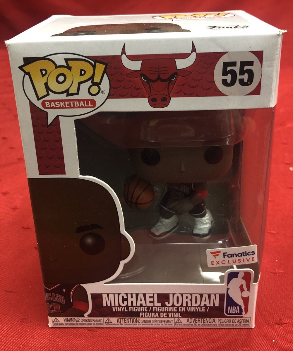 Funko POP! Chicago Bulls Michael Jordan #55 EX Fanatics Exclusive