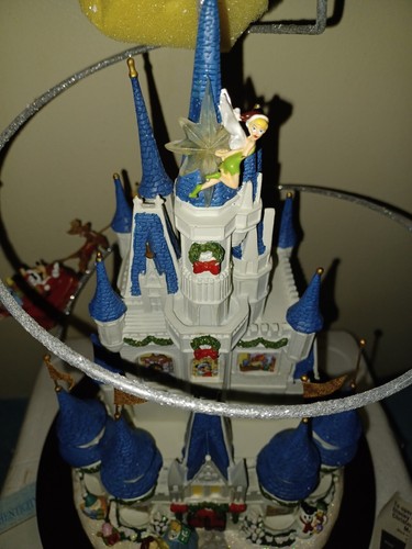 Casa de cuentos iluminada Disney "Twas the Night Before Christmas" - Certificado de autenticidad Olszewski - Imagen 9 de 21