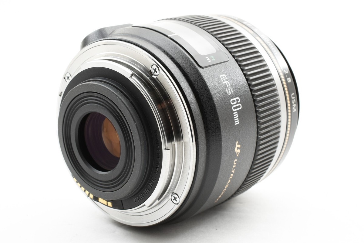 Canon EF-S EFS 60mm F2.8 Macro USM AF Lens [MINT w/Hood