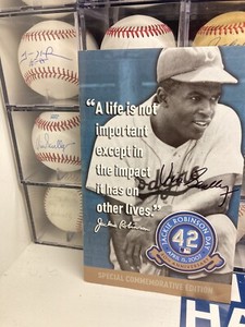 Vin Scully signed program 