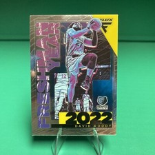 2022-23 Panini Flux #6 David Roddy Freshman Year Silver