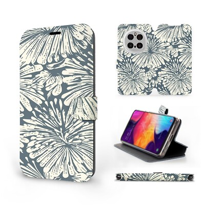Mobiwear Hülle für Huawei Honor Magic7 Pro 5G| Book Floral Vibe Flip Case Cover