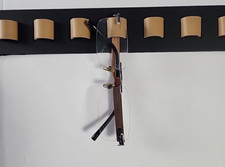 Wall Mounted Sunglasses Eyeglasses Display Rack Eyewear Holder 9 Slot Organizer-