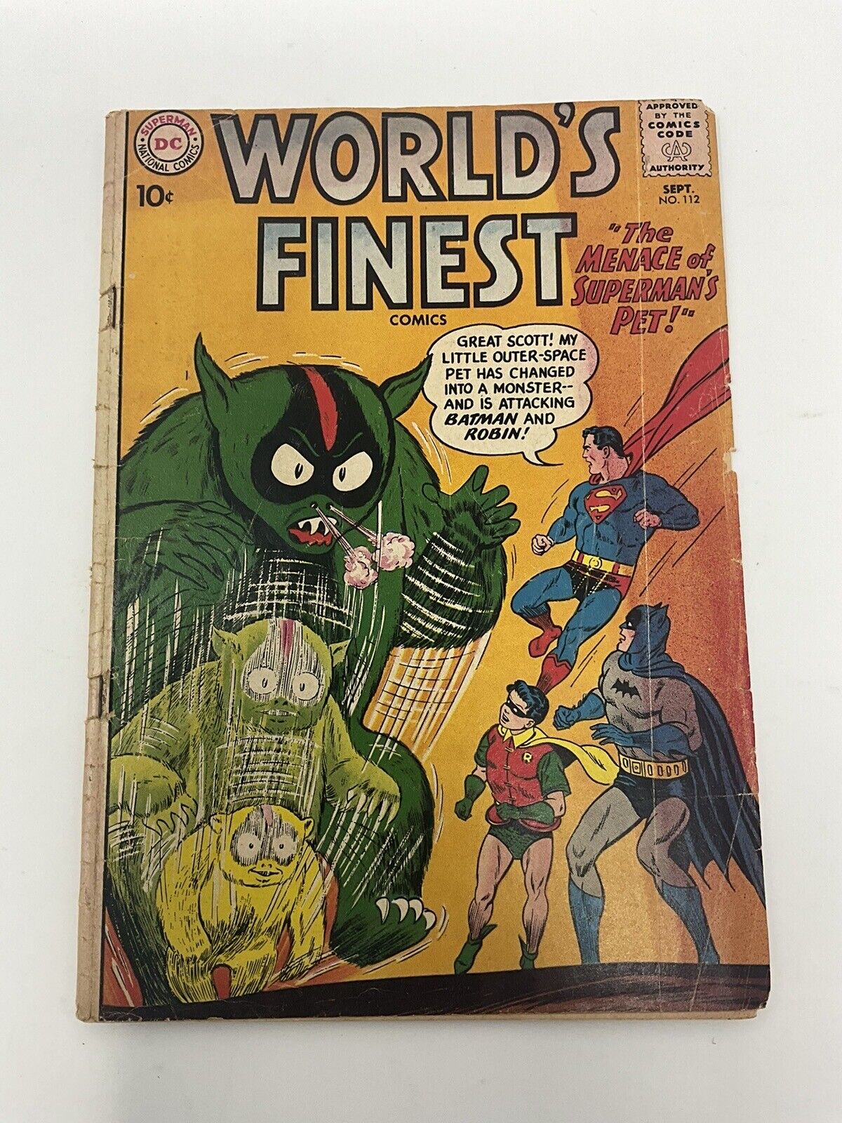 World's Finest #112 (DC 1960) Good
