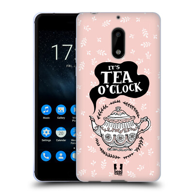 HEAD CASE DESIGNS TEA TIME SOFT GEL CASE FOR NOKIA PHONES 1