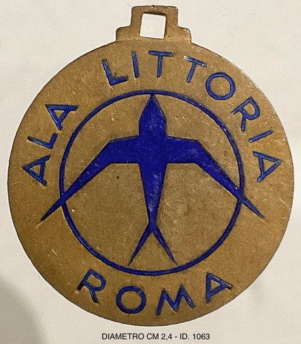 ROMA ALA LITTORIA S.A.LINEE AEREE CIVILI MED. PUBBLICITARIA AVIAZIONE VENTENNIO - Picture 3 of 6