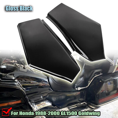 Motorcycle Gloss Black Side Covers Panels For Honda GL 1500 Goldwing 1988-2000