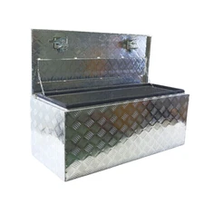 42"x18"x17" Aluminum Underbody Truck Tool Box Trailer Pickup Storage Toolbox