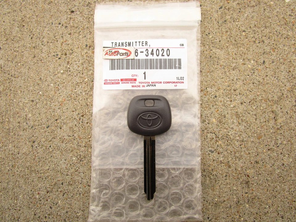 02 - 07 TOYOTA SEQUOIA SR5 LIMITED SUB SEM CORTES TRANSPONDER CHIP CHAVE EM BRANCO FABRICANTE DE EQUIPAMENTO ORIGINAL NOVO - Imagem 2 de 4