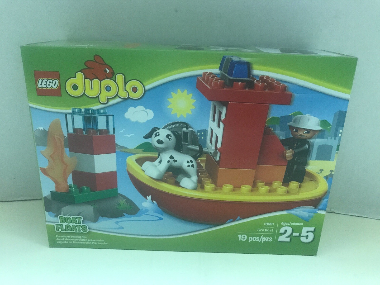 lego duplo boat floats