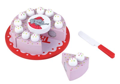 Tanner der kleine Kaufmann Benjamin Blümchen Törööö-Torte aus Holz