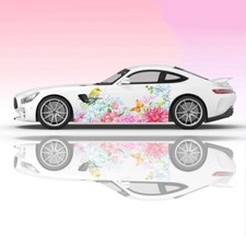 Belleza Mariposa Pájaro Carreras Coche Calcomanía Gráfica Cuerpo Completo Vinilo Librea Ambos Lados