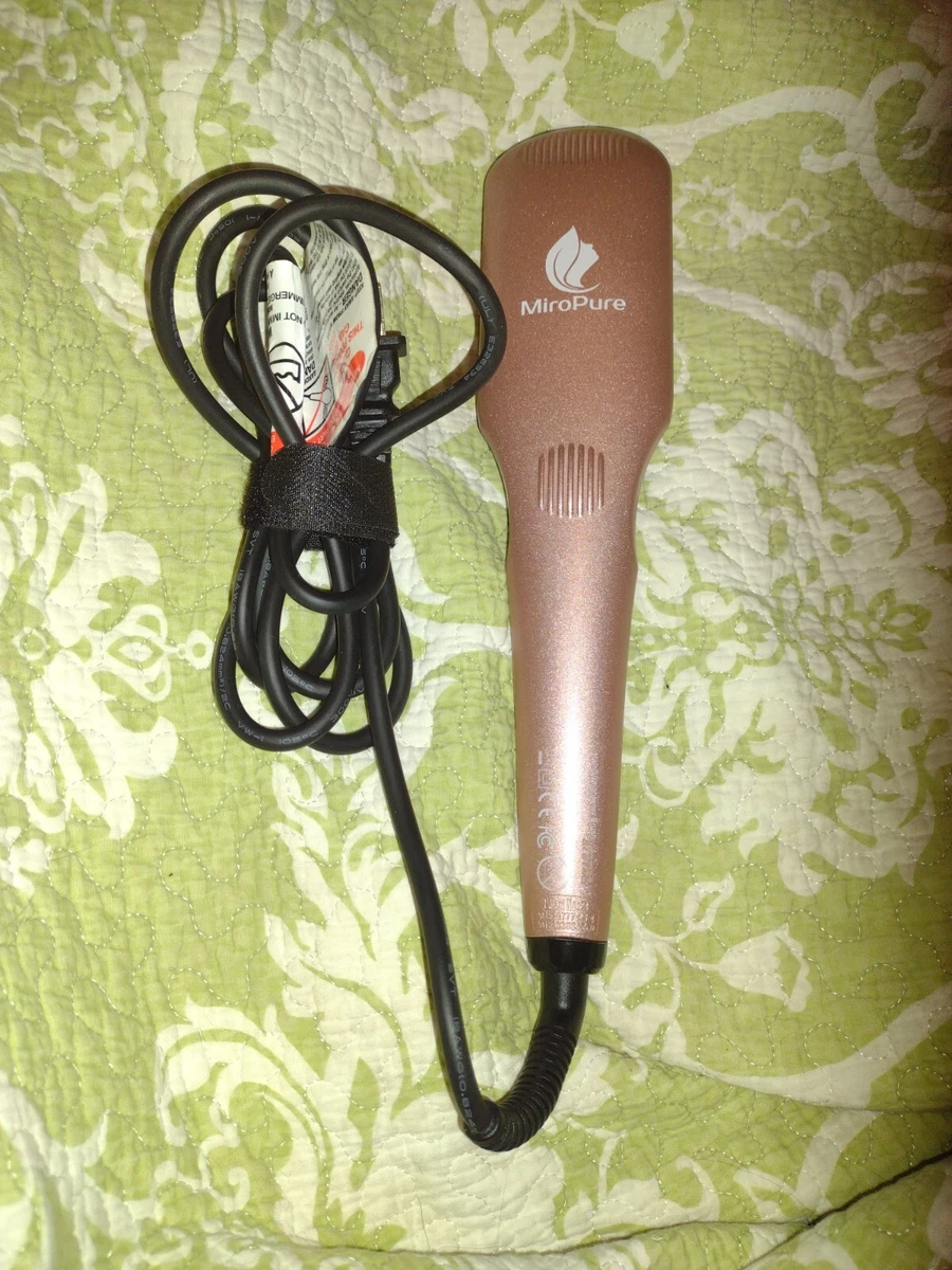 Micropure Enhanced Hair Straightener Brush Flat Iron Hair