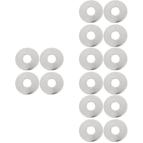 16 Pcs Escutcheon Plate for Round Hole Cover Self Adhesive - Picture 1 of 12