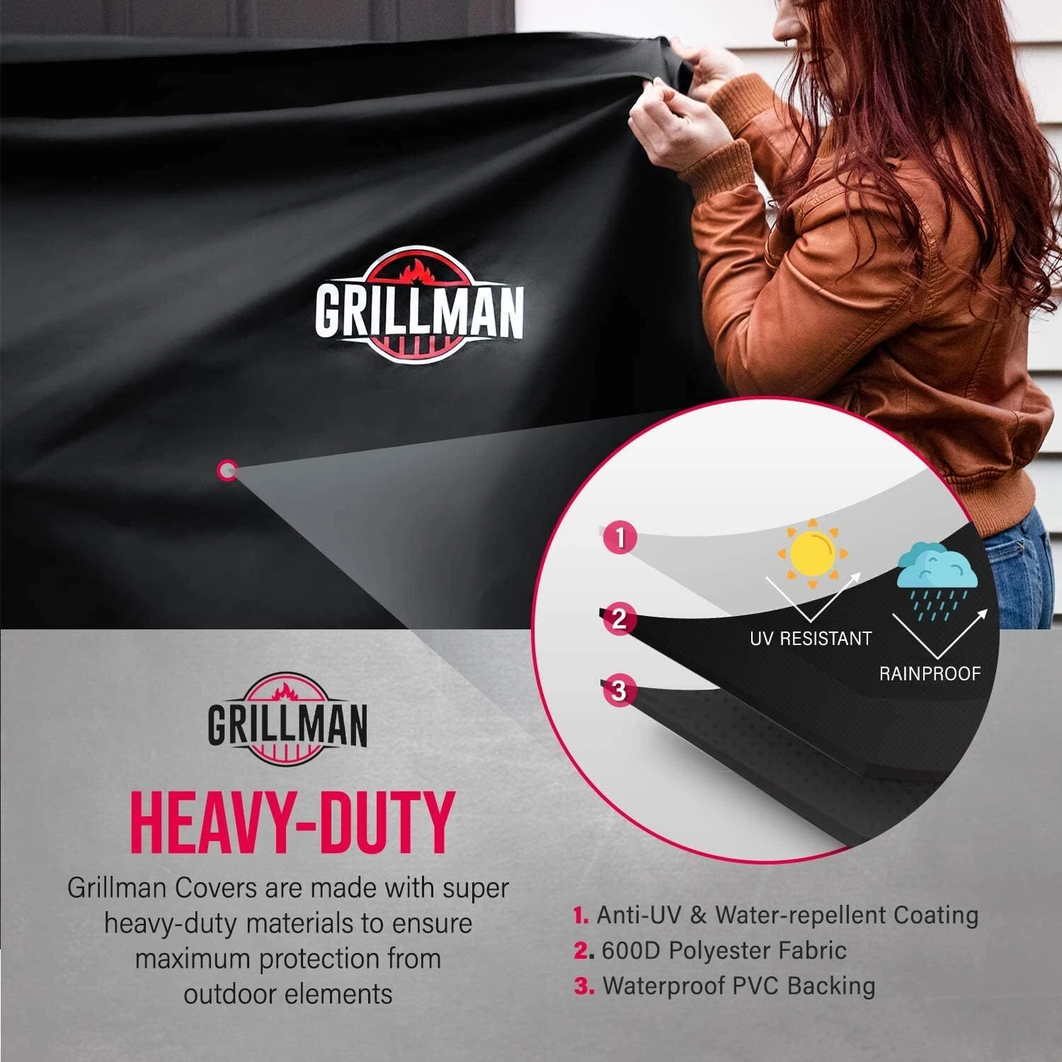 Grillman Grill Cover - Thumbnail 5