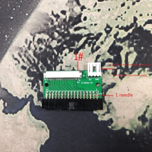 34 Pin na 26 Pin Dyskietka FFC FPC na PCB Konwerter Płytka Adapter 34 Pin - Zdjęcie 12 z 14
