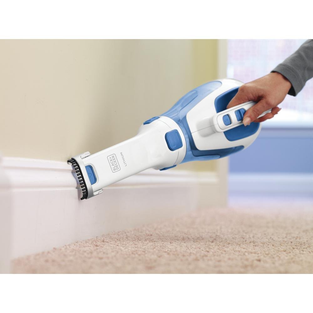 BLACK+DECKER HHVI320JR02 Dustbuster Cordless Lithium Hand Vacuum, Magic Blue