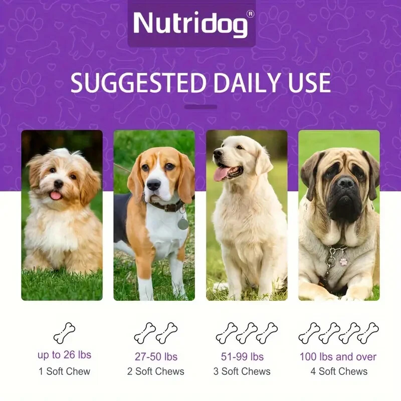Turmeric Dog Food Hip and Joint, Liver Health Digestion 120 Tablets
