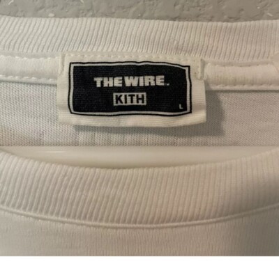 New KITH Marlo My Name Is My Name Large White Tee HBO The Wire | eBay