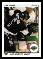 Tim Watters #117 1990-91 Upper Deck Los Angeles Kings