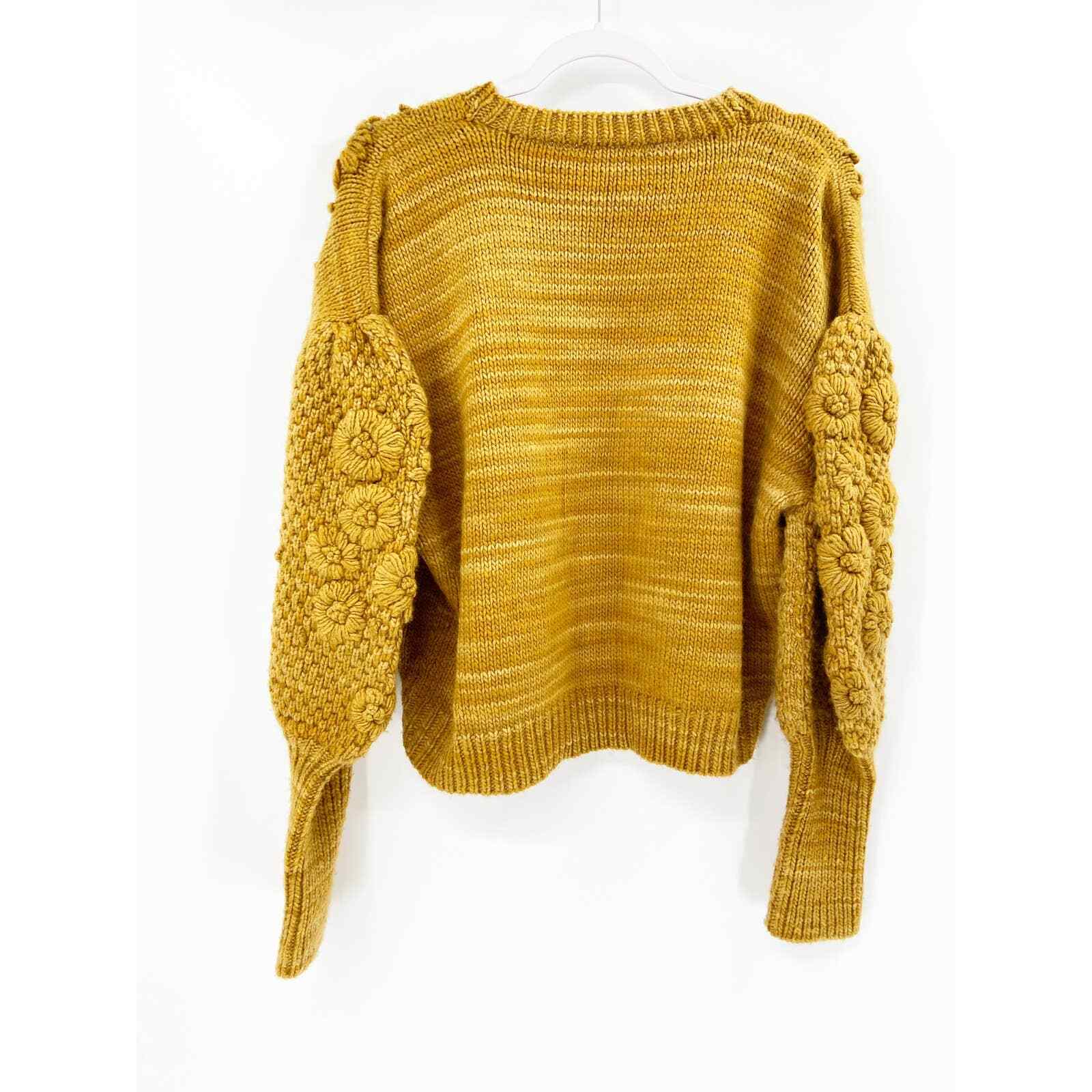 Ulla Johnson Mustard Yellow Merino Wool 