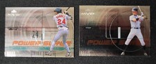 1999 Upper Deck MVP Power Surge Baseball Cards Manny Ramirez & Chipper Jones