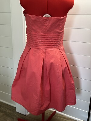 free people pink strapless dress Free People FP One Osiris Mini Dress Strapless Smocked Pull On Asymmetric New S