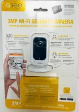 Q-See QCW3MP16 3.0-Megapixel Smart Home Wi-Fi Cube Camera, New
