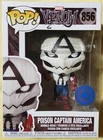 Funko POP! Marvel Venom ~ Poison Captain America #856 ~ P.I.A.B. Exclusive ~ New