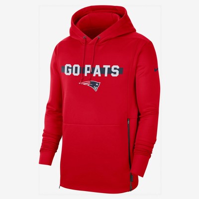 nike patriots sideline hoodie