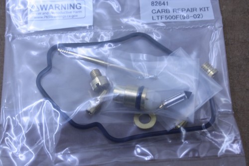 1998-2002 SUZUKI LTF500F QUADRUNNER CARB KIT CARBURETOR REPAIR SET SHINDY JAPAN - Bild 4 von 5