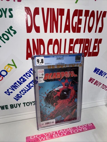 Deadpool #5  CGC 9.8 Marvel Comics 2023  First Appearance Of Princess Symbiote
