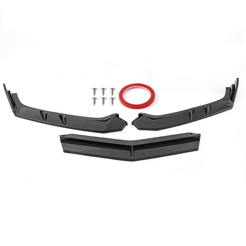Se adapta a Corvette C8 Z51 20-UP estilo fibra de carbono parachoques delantero divisor de labios difusor - Imagen 7 de 11