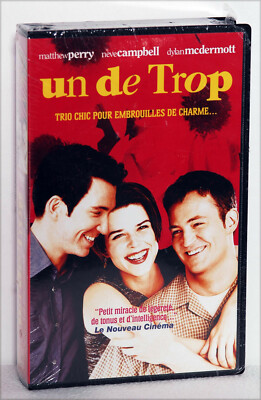 K7 Video VHS, ''ONE OF TOO'', Matthew PERRY, Neve CAMPBELL, Dylan MC DERMOTT