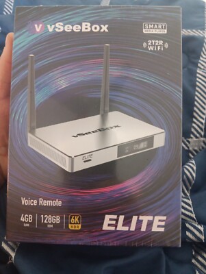  NEW vSeeBox ELITE Android TV Box vSee FREE SHIPPING to US ONLY $399 OBO