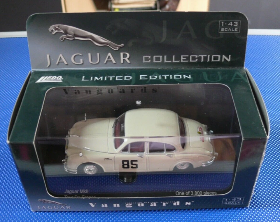 1:43 : JAGUAR MkII N° 85 TOUR DE FRANCE - VANGUARDS REF. VA 08404 - NEUVE BOITE - Photo 4/4
