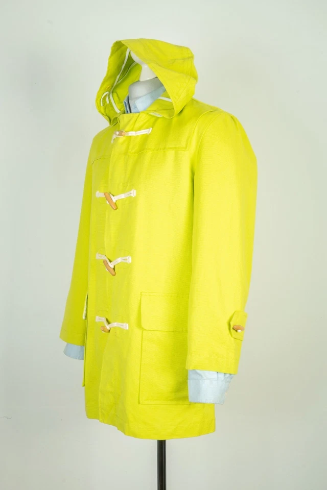 Chaqueta de gabardina Burberry London de lino verde claro para hombre talla M Foto 4 de 4