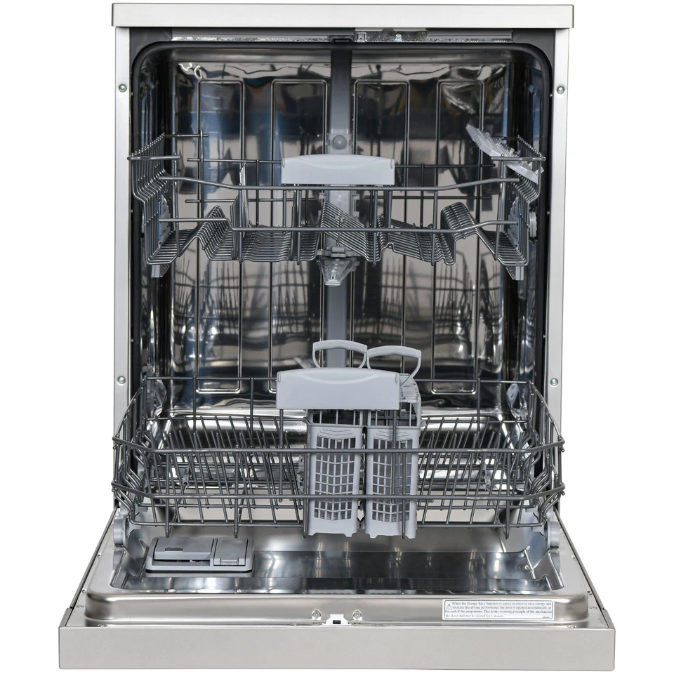 Telefunken Geschirrspüler freistehend Spülmaschine 60 cm AquaStop silber - Bild 2 von 4