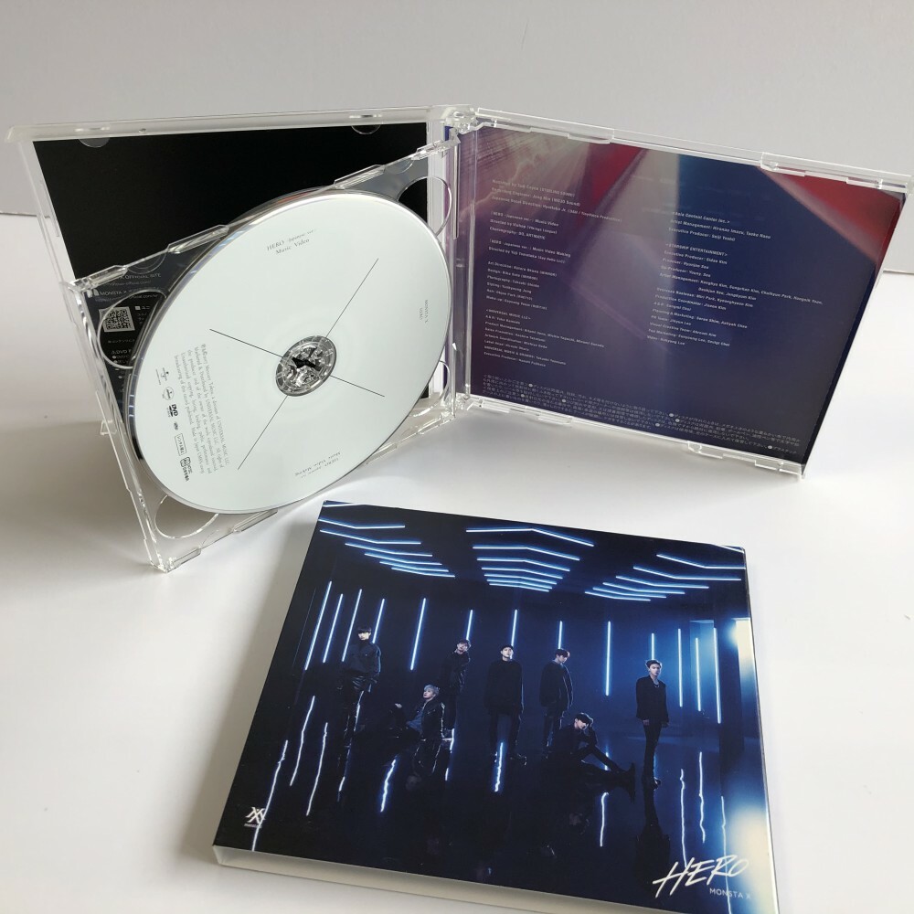 MONSTA X HERO Japanese ver. CD+DVD First Limited Edition A