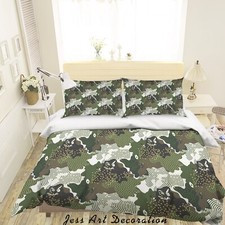 3D Camouflage Pattern Quilt Cover Set Duvet Cover Bedding Pillowcases
