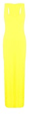 Womens Racer Maxi Dress Jersey Long Summer Muscle Vest Maxi Back Size 8-26