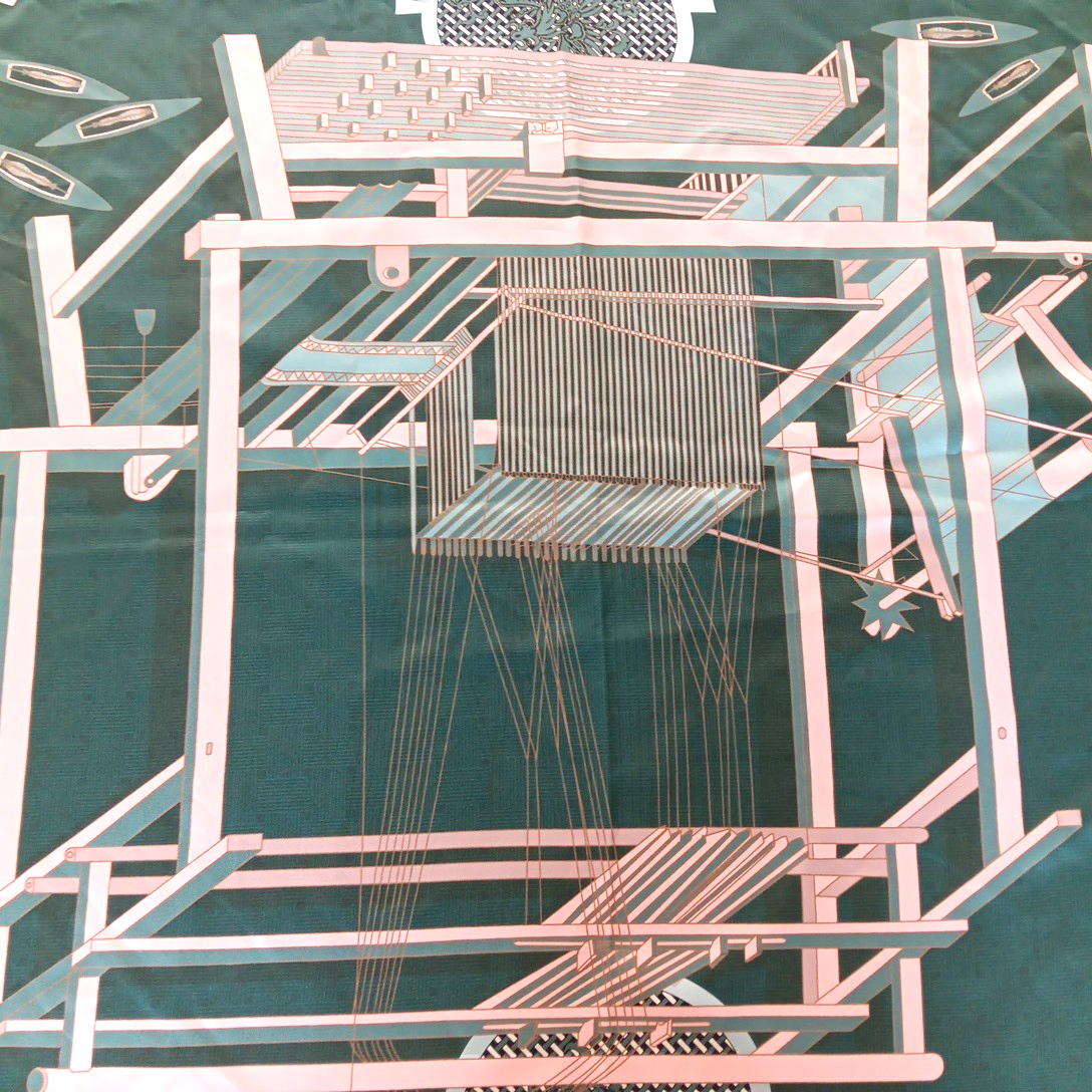 Wensli Chinese Silk Scarf NEW Green LARGE 34