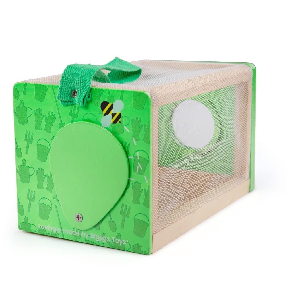 Bigjigs Toys, Bug Catcher, Wooden Toys, Bug Cage, Bug House For Kids, Insect Hou