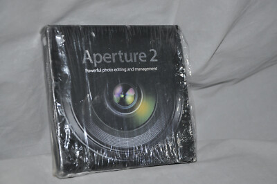 MB673Z/A Apple Aperture Original Retail Full ver.2.1.1 ugly box new old stock