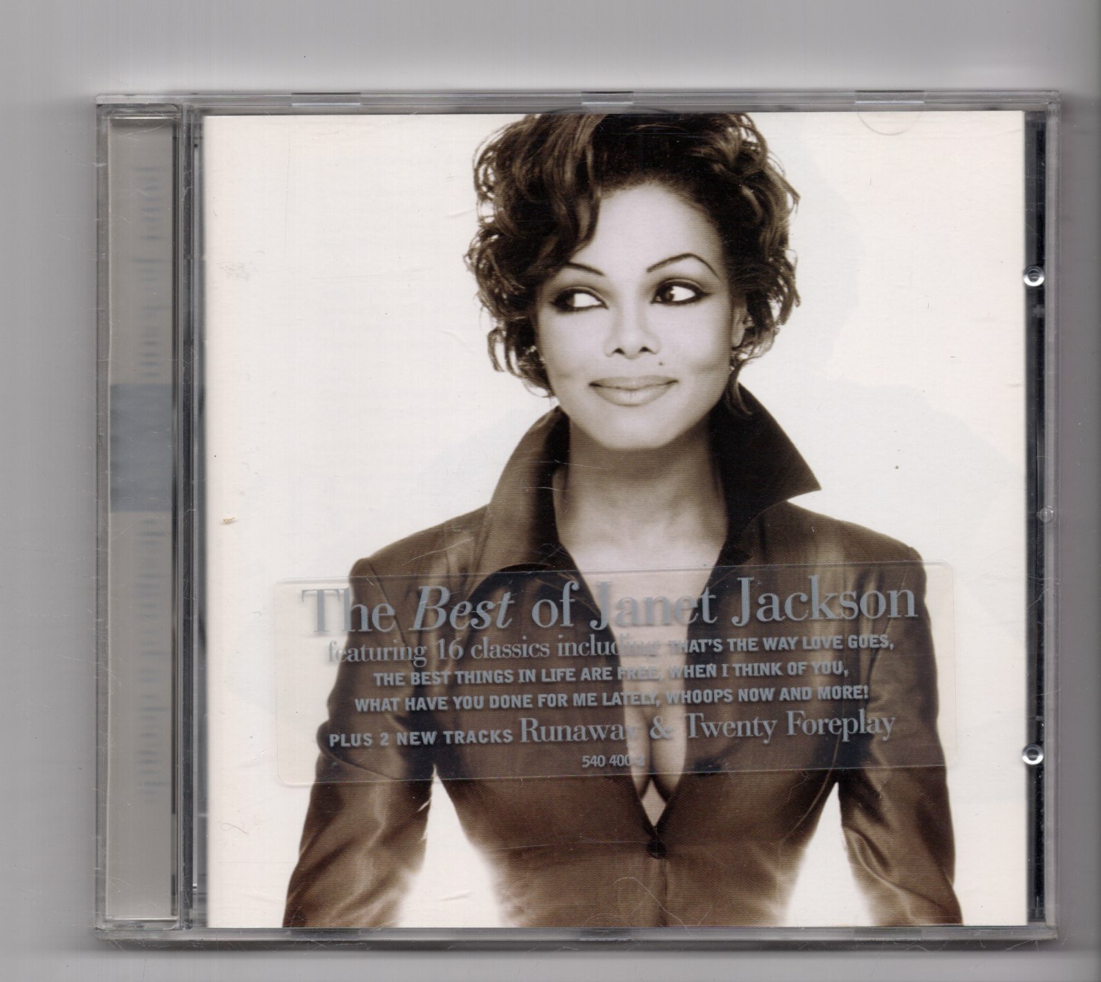 (JK762) Janet Jackson, The Best Of - 1995 CD