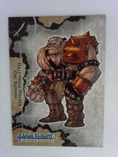 2001 Upper Deck/WizKids Mage Knight Rebellion RE40 Half-Troll Hacker Orc Raiders