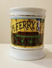 The Corner Store Franklin Mint Porcelain Mug Collection- D.M. Ferry & Co. Seeds