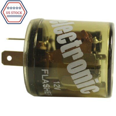 TurboAutoShop 2-Pin 20A 12V LED Flasher Relay – For Turn Signals, Direct Fit, 5-Year Warranty